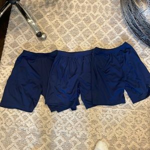 3 Pack XS Mens Soccer Shorts